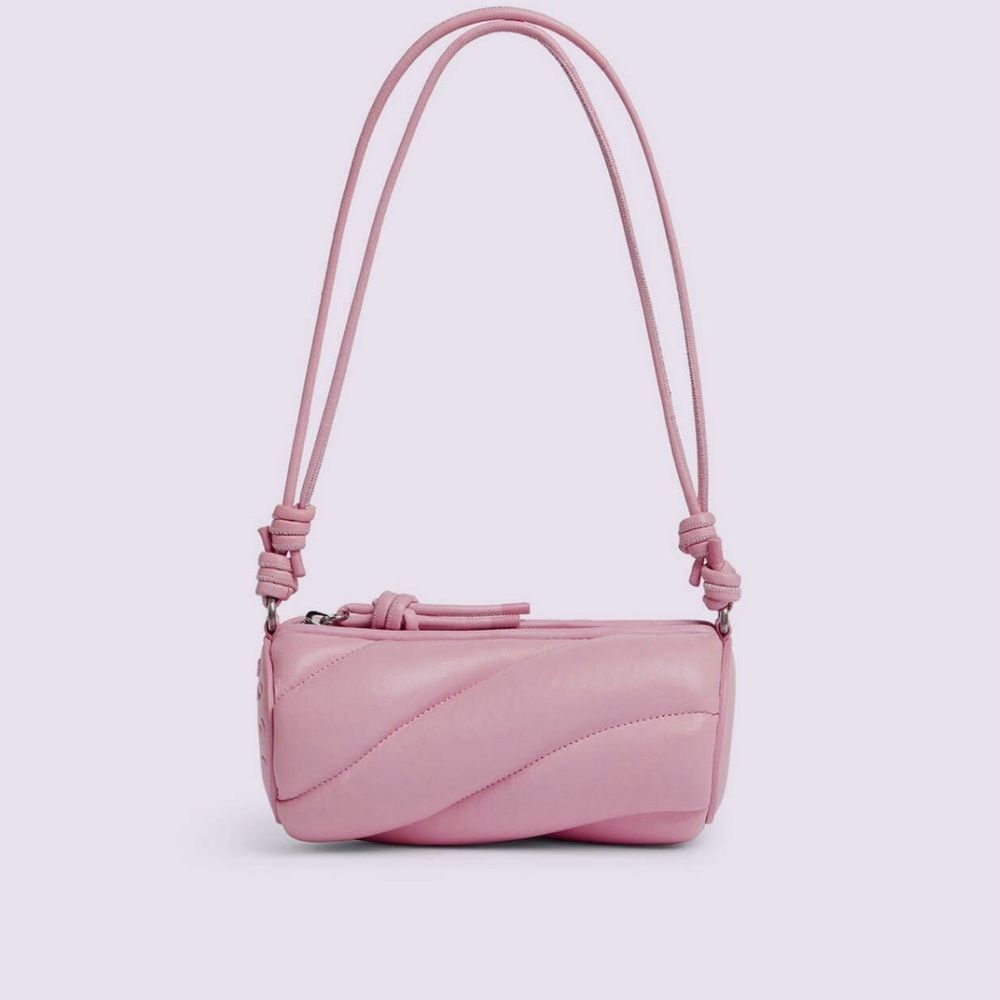FIORUCCI Mella Leather Mini Bag in Baby Pink